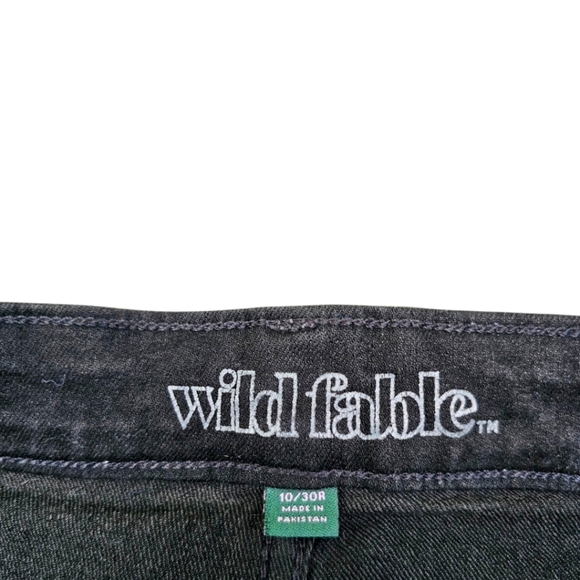 Wild Fable Charcoal High Rise Jean Shorts, Size 10/30R - Picture 3 of 3